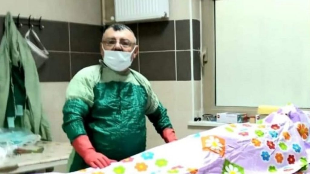 Afyonkarahisar’da gassalın görevimizin başındayız paylaşımı