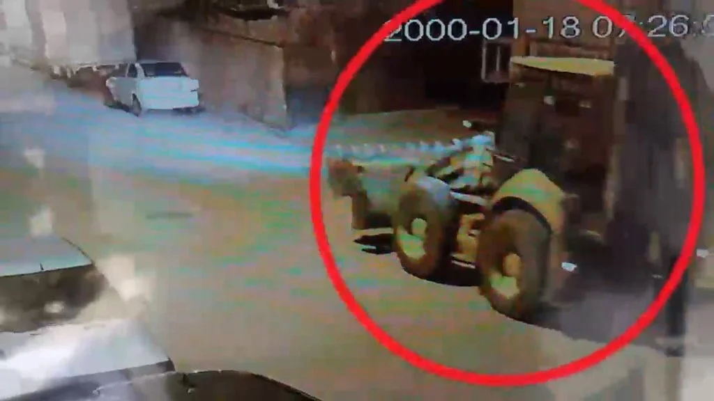 Konya’da Roma dönemi kaidesini kepçeyle çalan 3 kişi yakalandı