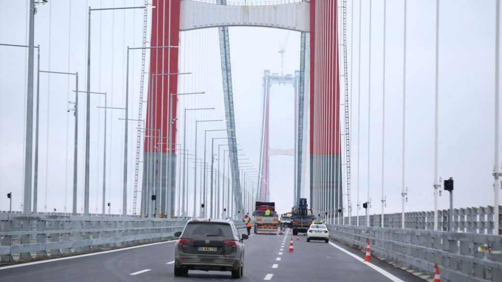 1915 Çanakkale Köprüsü yarın hizmete giriyor
