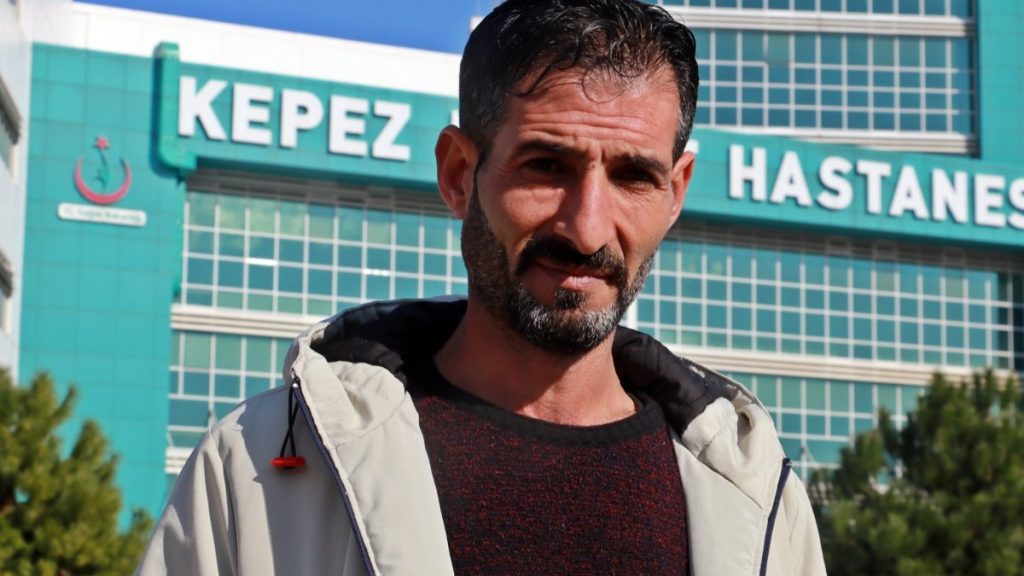 Antalya’da kendisini bıçaklayan şahısla polis merkezinde karşılaştı