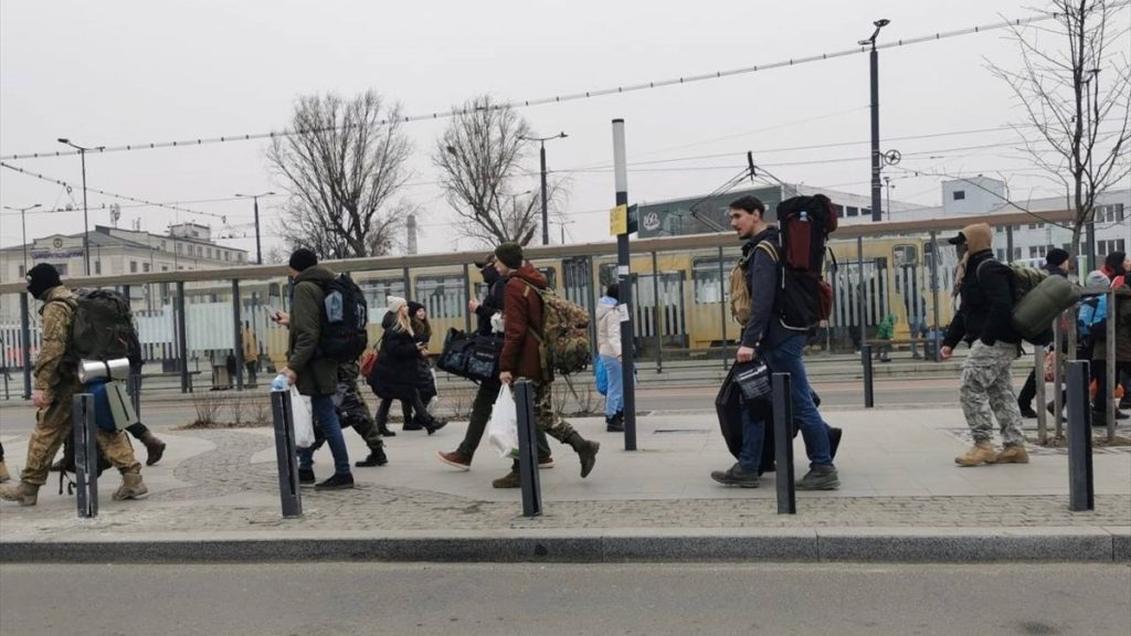 Belaruslu savaşçılar, Ukrayna’ya destek için yola çıktı