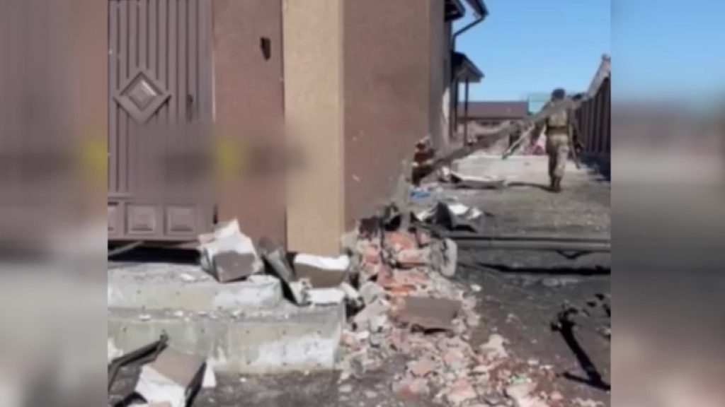 Bombardımana tutulan Harkov’dan yıkım görüntüleri