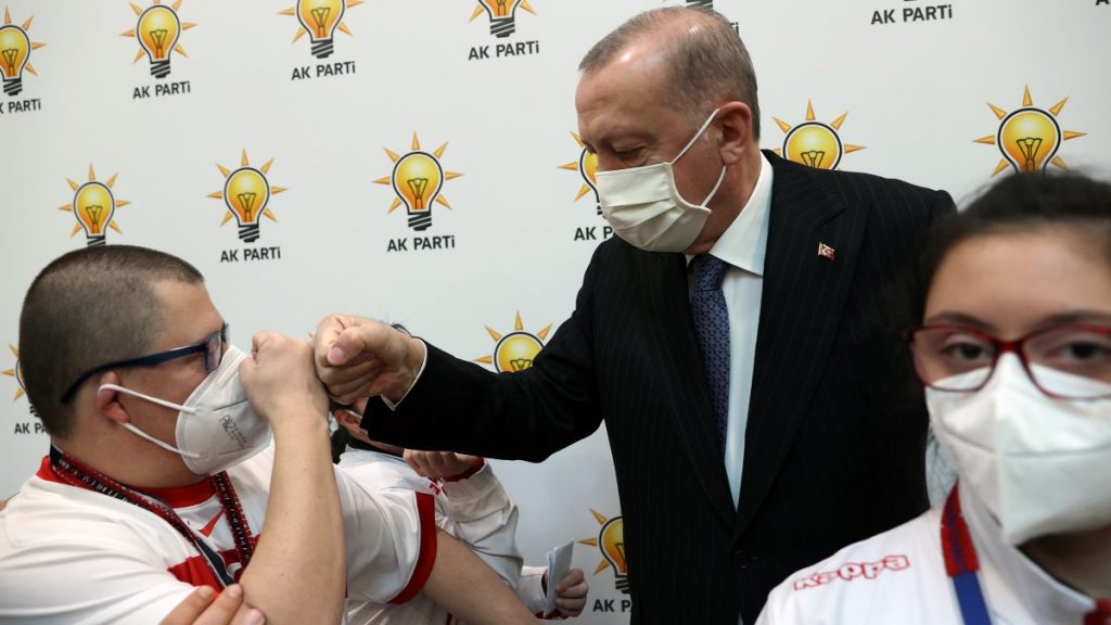 Cumhurbaşkanı Erdoğan, özel sporcuları kabul etti