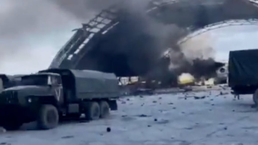 Dünyanın en büyük uçağının son görüntüsü ortaya çıktı