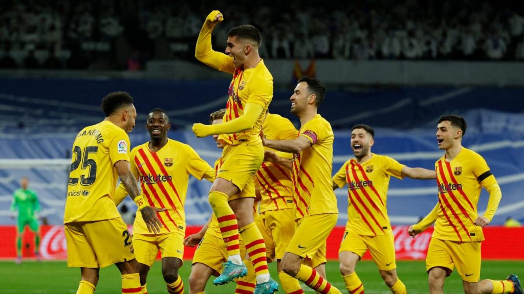 El Clasico’da Barcelona’dan 4 gol