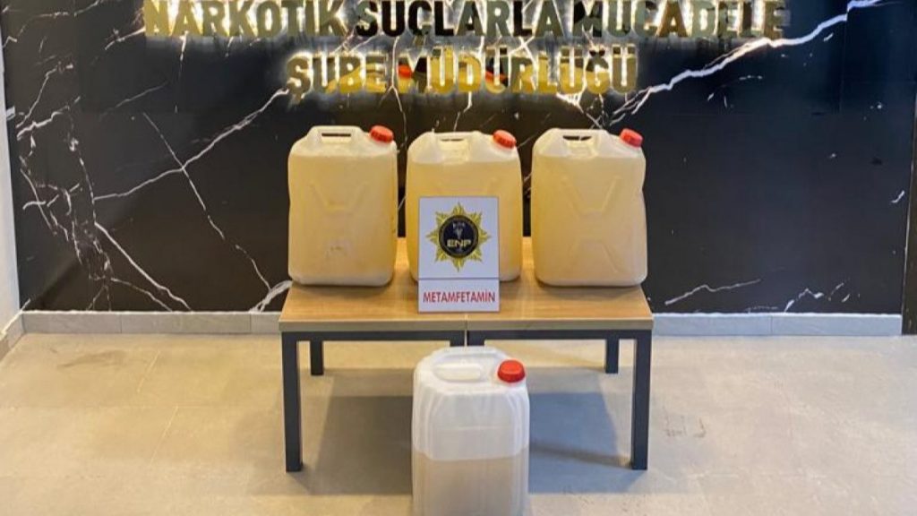 Erzurum’da aracın yakıt deposundan metamfetamin çıktı