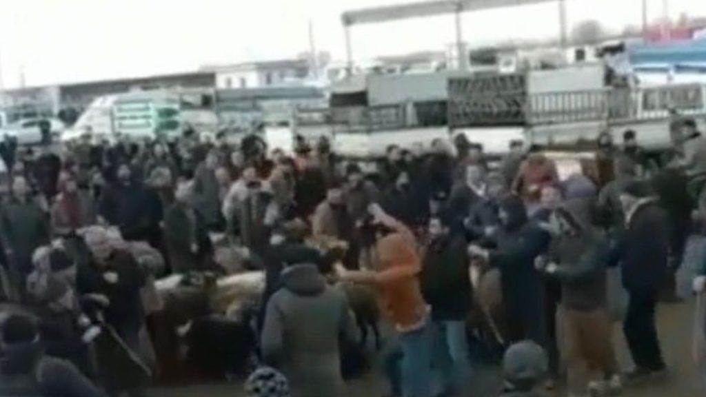 Iğdır’da hayvan pazarında sopalı kavga