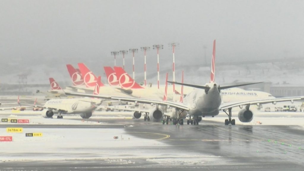 İstanbul Havalimanı’nda uçuşlar aksamadan devam ediyor