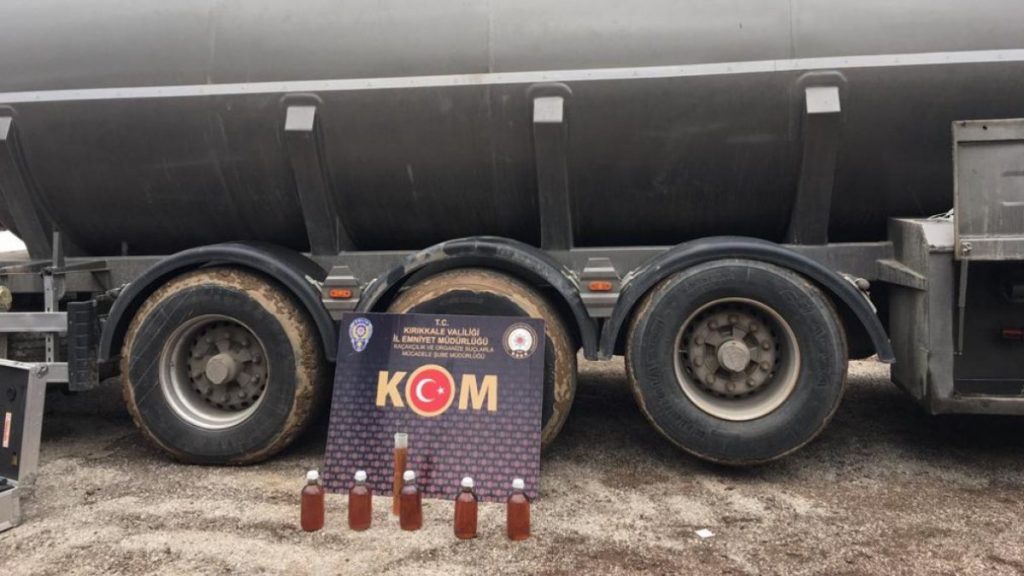 Kırıkkale’de 26,5 ton kaçak akaryakıt ele geçirildi