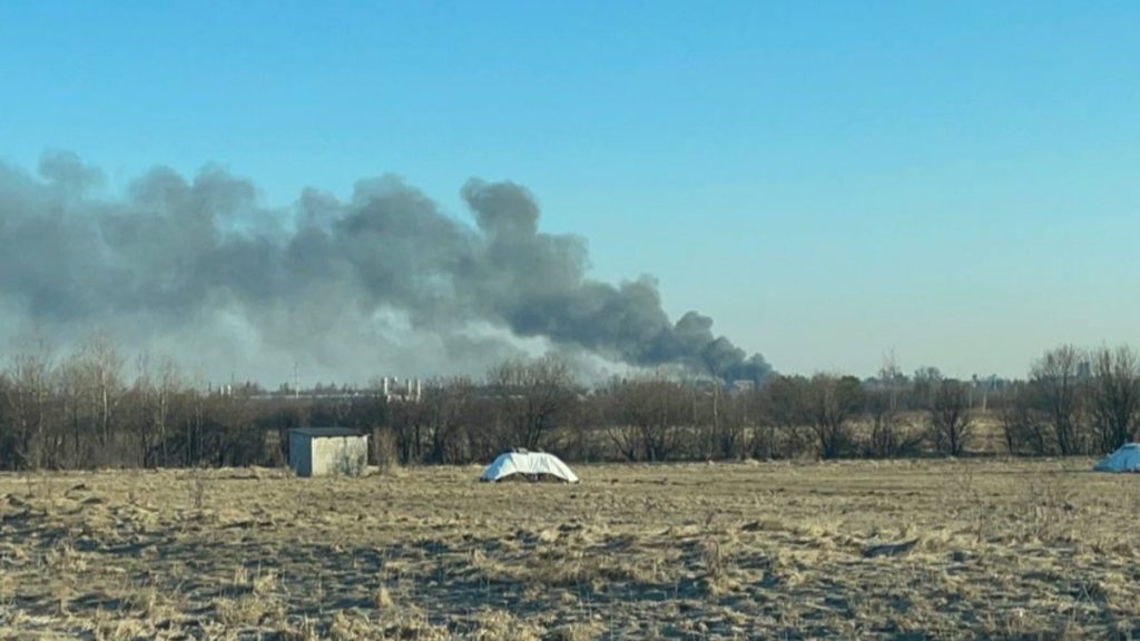 Lviv’de havalimanına saldırı düzenlendi