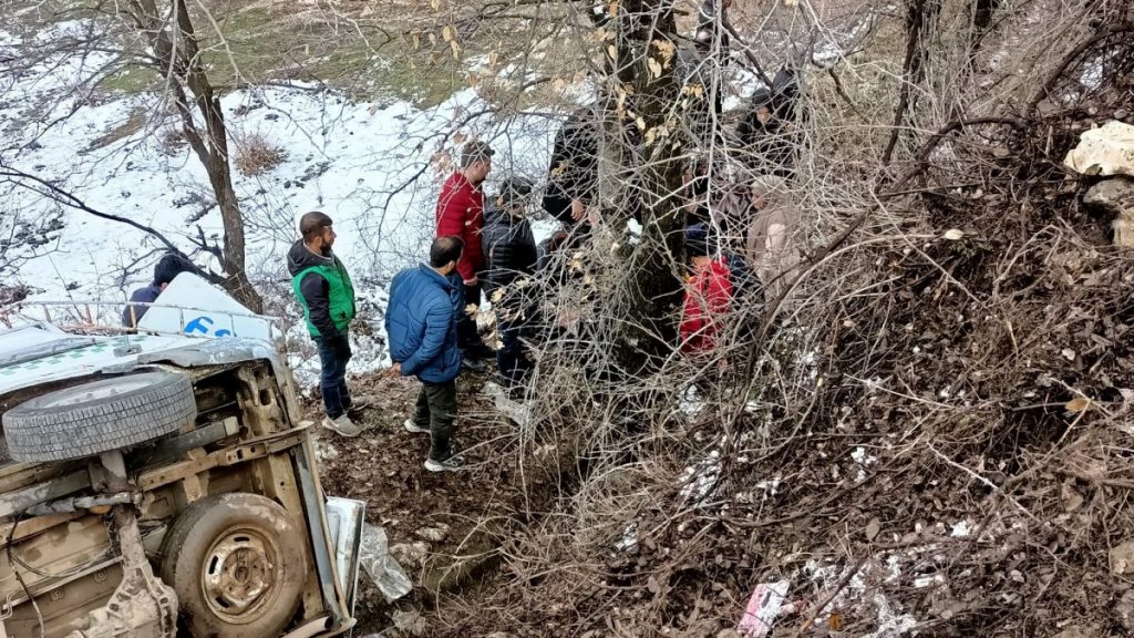 Malatya’da yolcu minibüsü devrildi: 17 yaralı