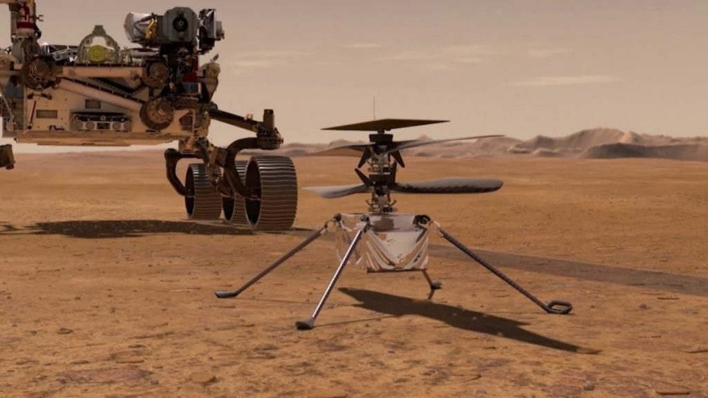 Mars helikopteri Ingenuity, 21. uçuşunu gerçekleştirdi
