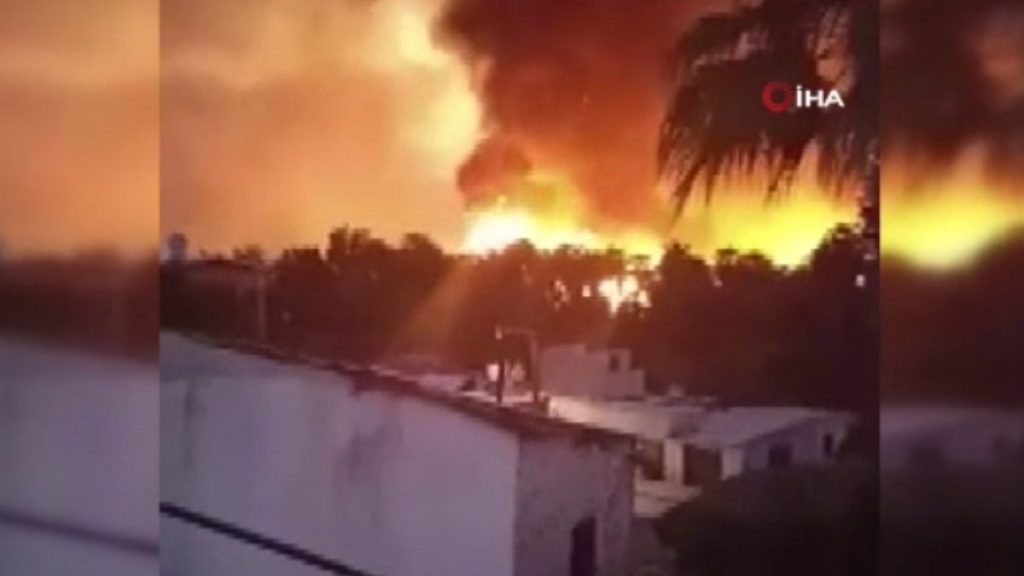 Meksika’da çıkan orman yangınında 22 ev kül oldu