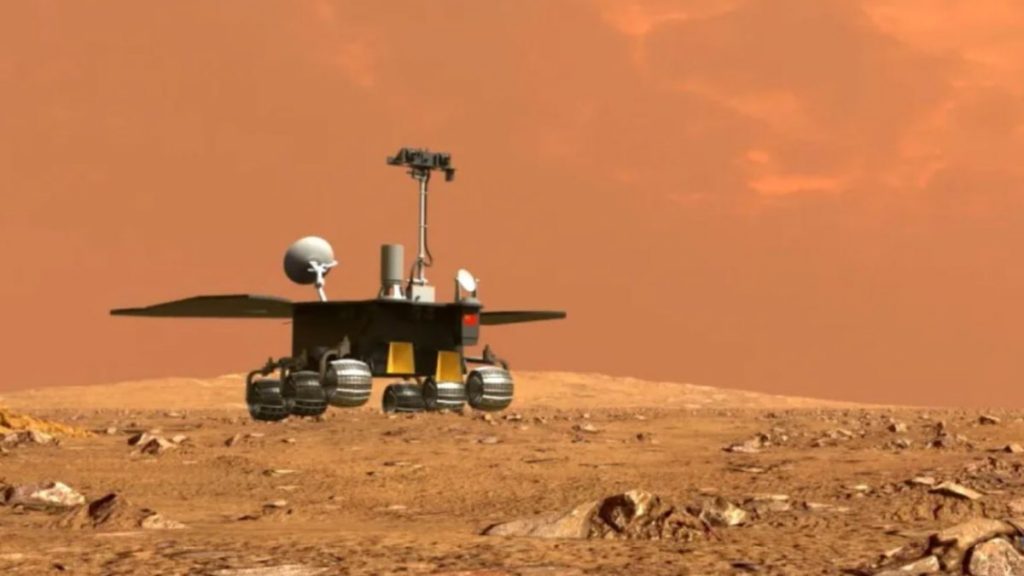 NASA, Çin’in Mars’taki uzay aracını görüntüledi