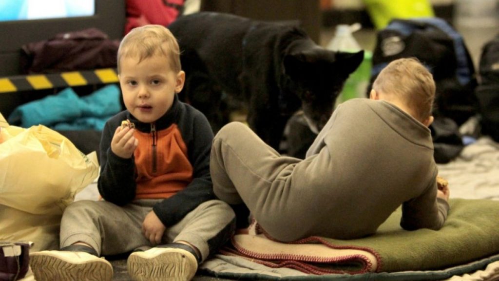 Polonya’ya giden Ukraynalı mülteci çocuklara dil eğitimi