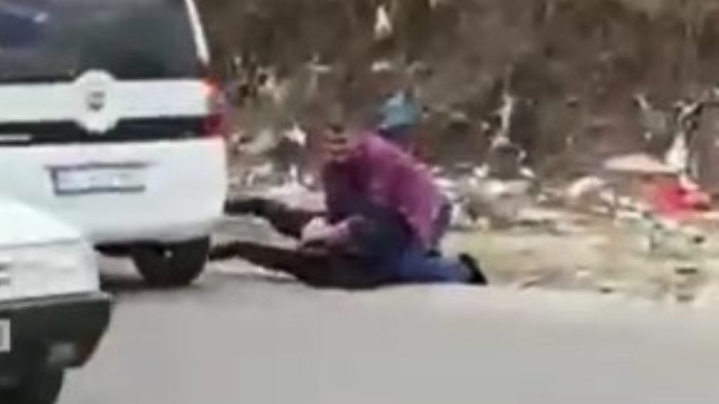 Sakarya’da tartışma sonucu vurulan şahsın acı bağırışı kamerada