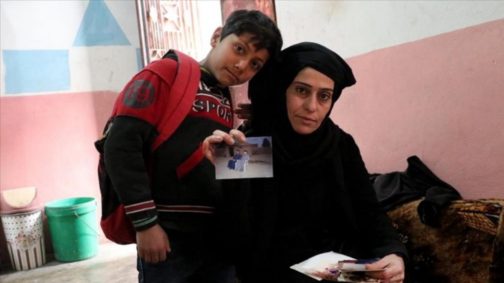 Tel Abyadlı kadın, YPG/PKK tarafından kaçırılan eşine kavuşmak istiyor