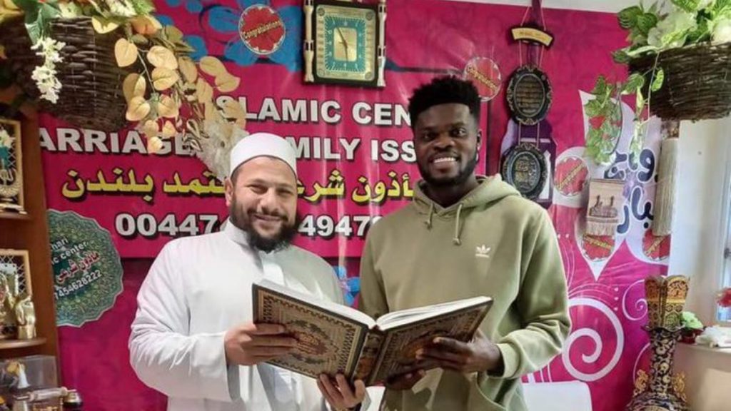 Thomas Partey, Müslüman oldu