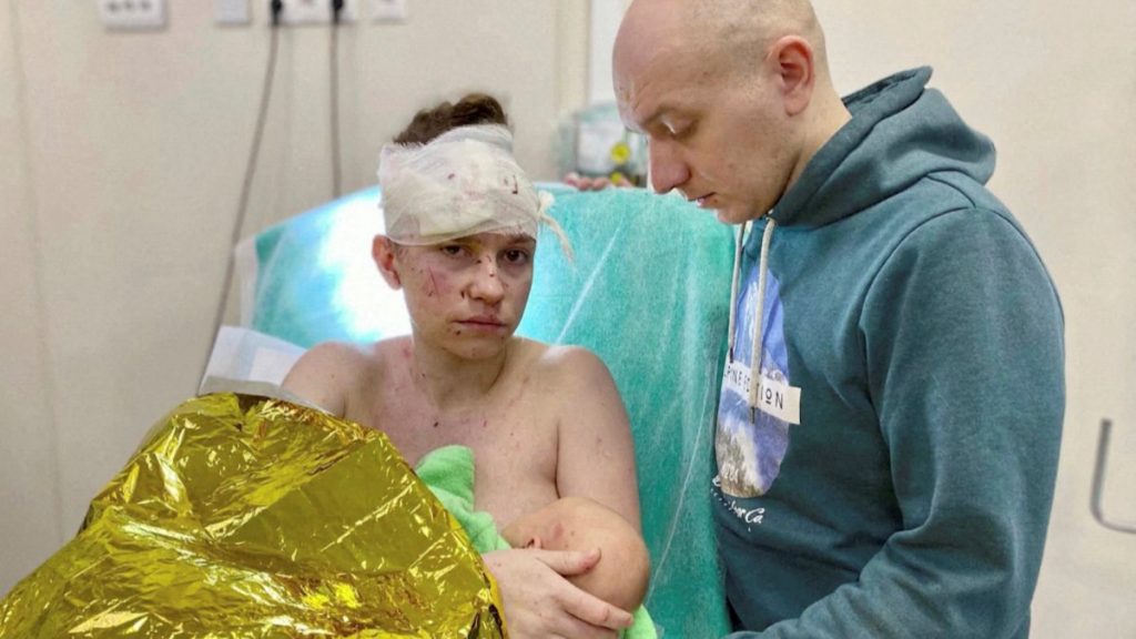 Ukraynalı anne, eşi ve bebeğiyle yaşadığı saldırıyı anlattı