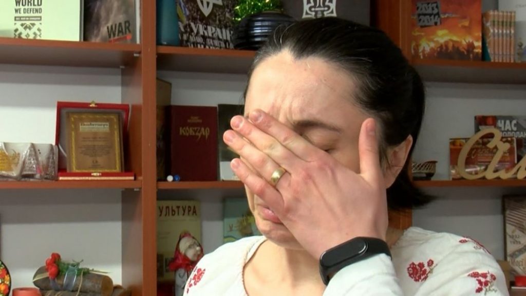 Ukraynalı annenin, sığınaktan gönderdiği video ağlattı