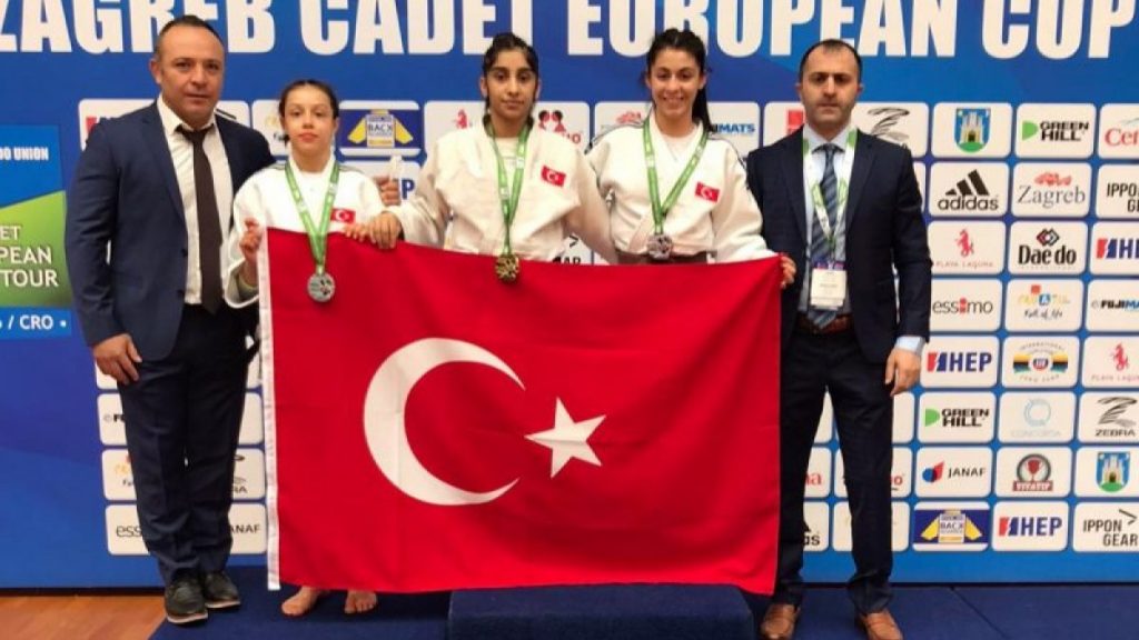 Ümitler Judo Avrupa Kupası’da 3 madalya