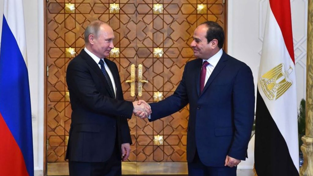Vladimir Putin ile Sisi, Ukrayna’yı görüştü