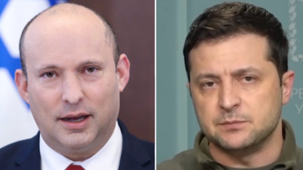 Vladimir Zelensky, Naftali Bennett ile görüştü