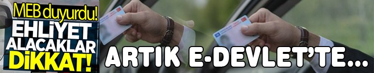 MEB Duyurdu Artık E-Devlet’te