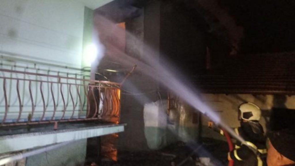 Isparta’da bir evde çıkan yangın söndürüldü