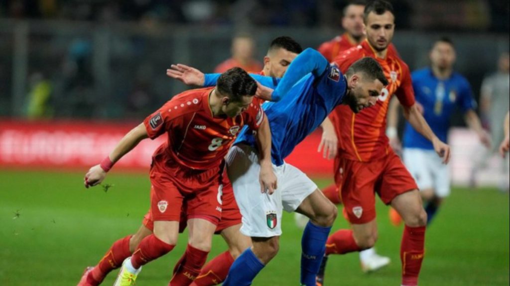 Kuzey Makedonya, deplasmanda İtalya’yı mağlup etti