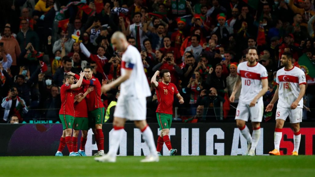Portekiz, Türkiye’yi 3 golle mağlup etti
