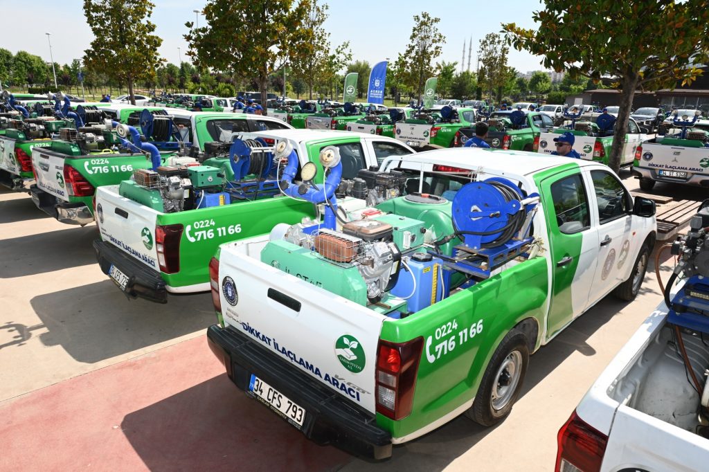 Bursa’da sivrisinekle mücadelenin startı verildi