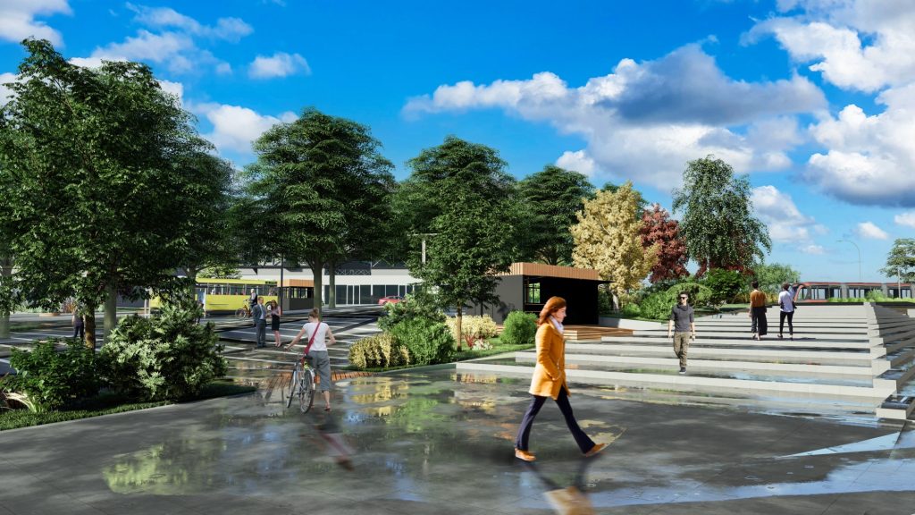 Kent meydanının çehresi değişiyor